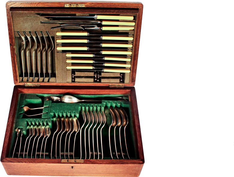 Cutlery Set 6 Place Setting In Canteen - Hex Key (1024x682), Png Download