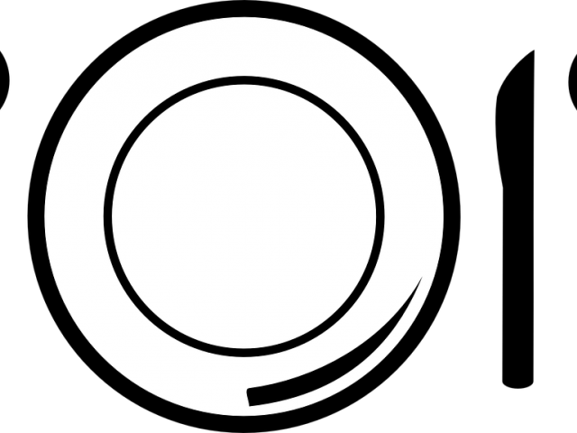 Dinner Plate Clipart Place Setting - Clipart Teller (640x480), Png Download