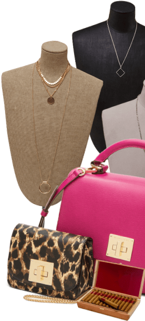 Accesorios Y Más - Necklace (321x1423), Png Download