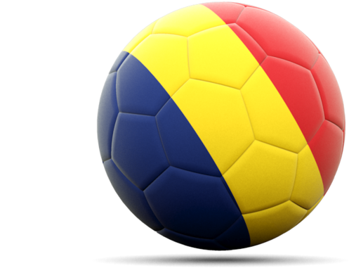 Romania Flag Soccer Ball (640x480), Png Download