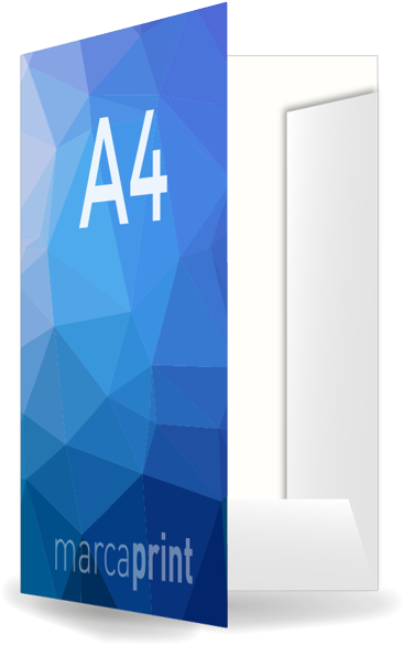 Impresión De Carpetas De Empresa A4 Con Solapa A Todo (600x600), Png Download