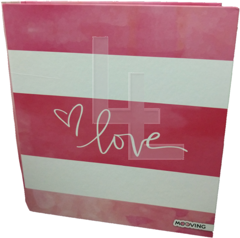 Carpeta 3 Anillos 40 Mm Love Modelo - Graphic Design (814x812), Png Download