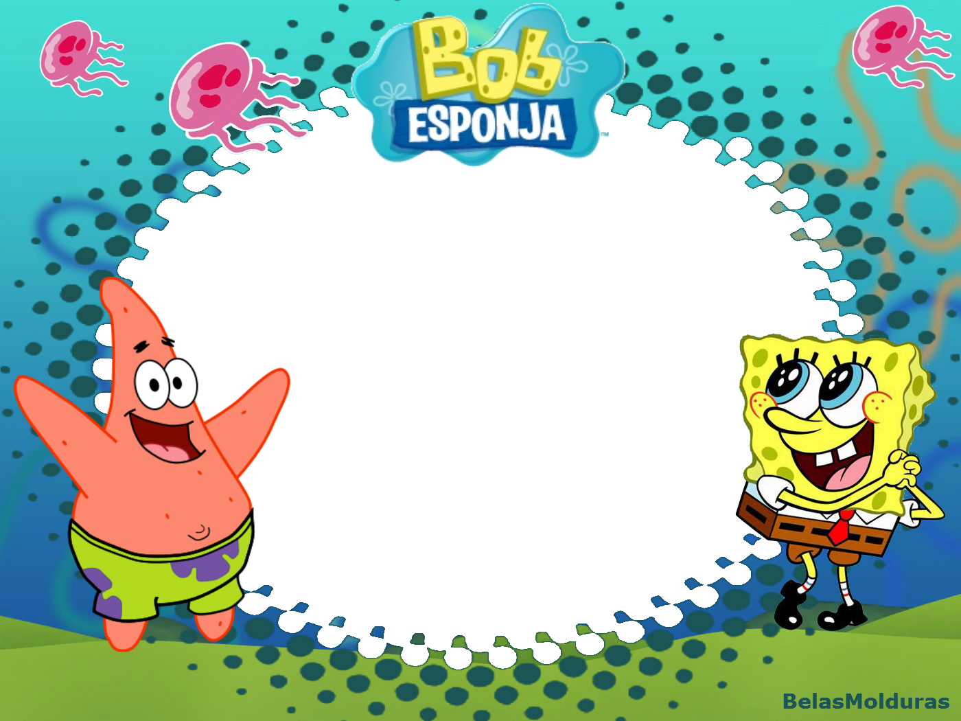 Bob Esponja - Marcos De Bob Esponja (1400x1050), Png Download