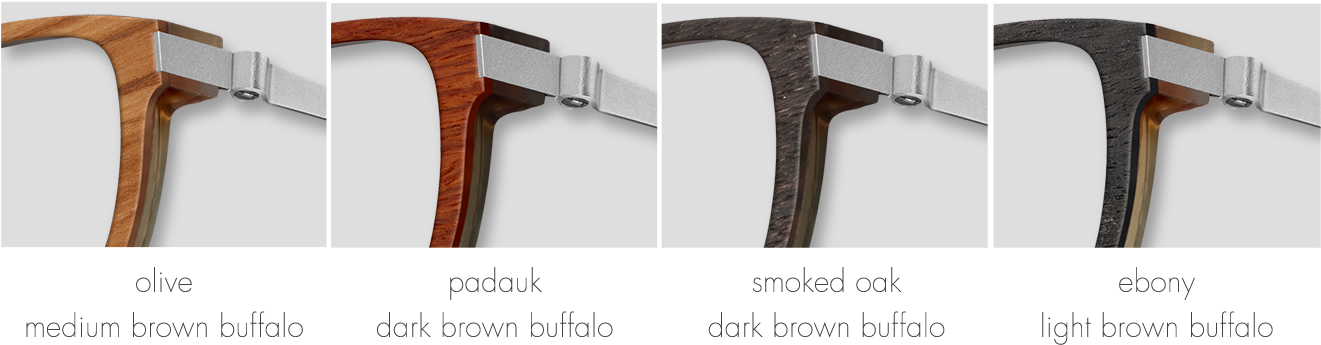 "while Purely Wooden Frames Can Sit A Little Heavy, - Lindberg Buffalo Wood Titanium (1320x365), Png Download
