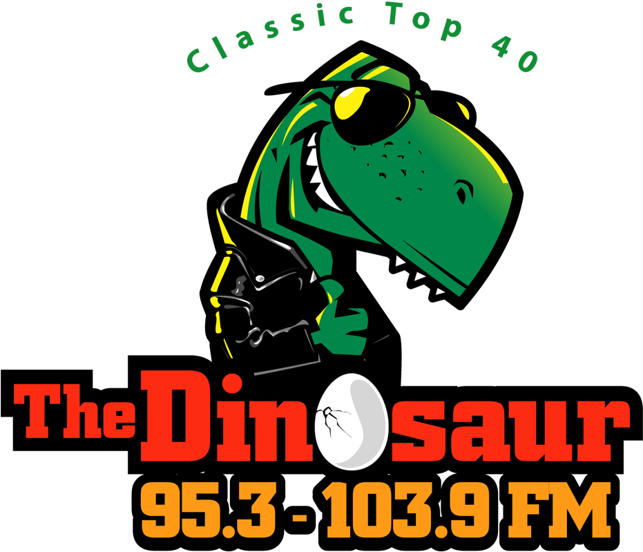 Dinosaur Radio - Cartoon (1000x866), Png Download