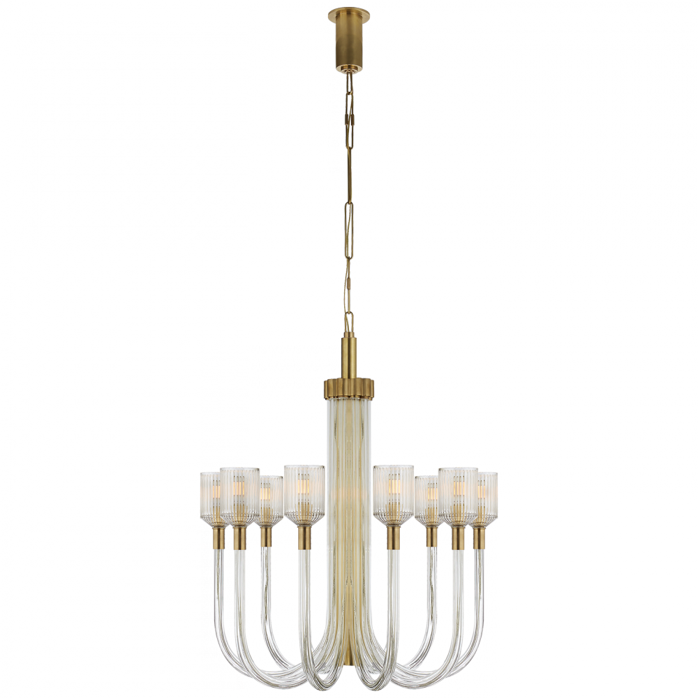 Reverie Medium Single Tier Chandelier In Clear R - Chandelier (1000x1000), Png Download