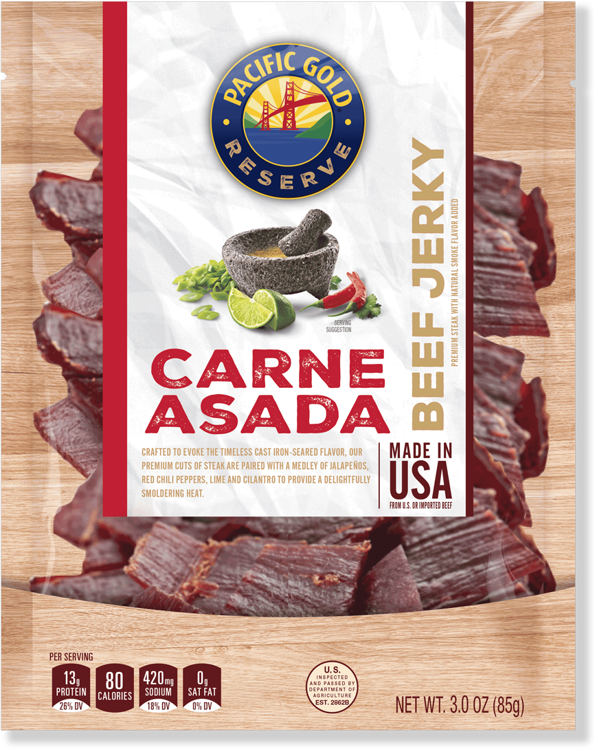 Oberto Pacgold Carneasada Front 0711 (1000x1254), Png Download