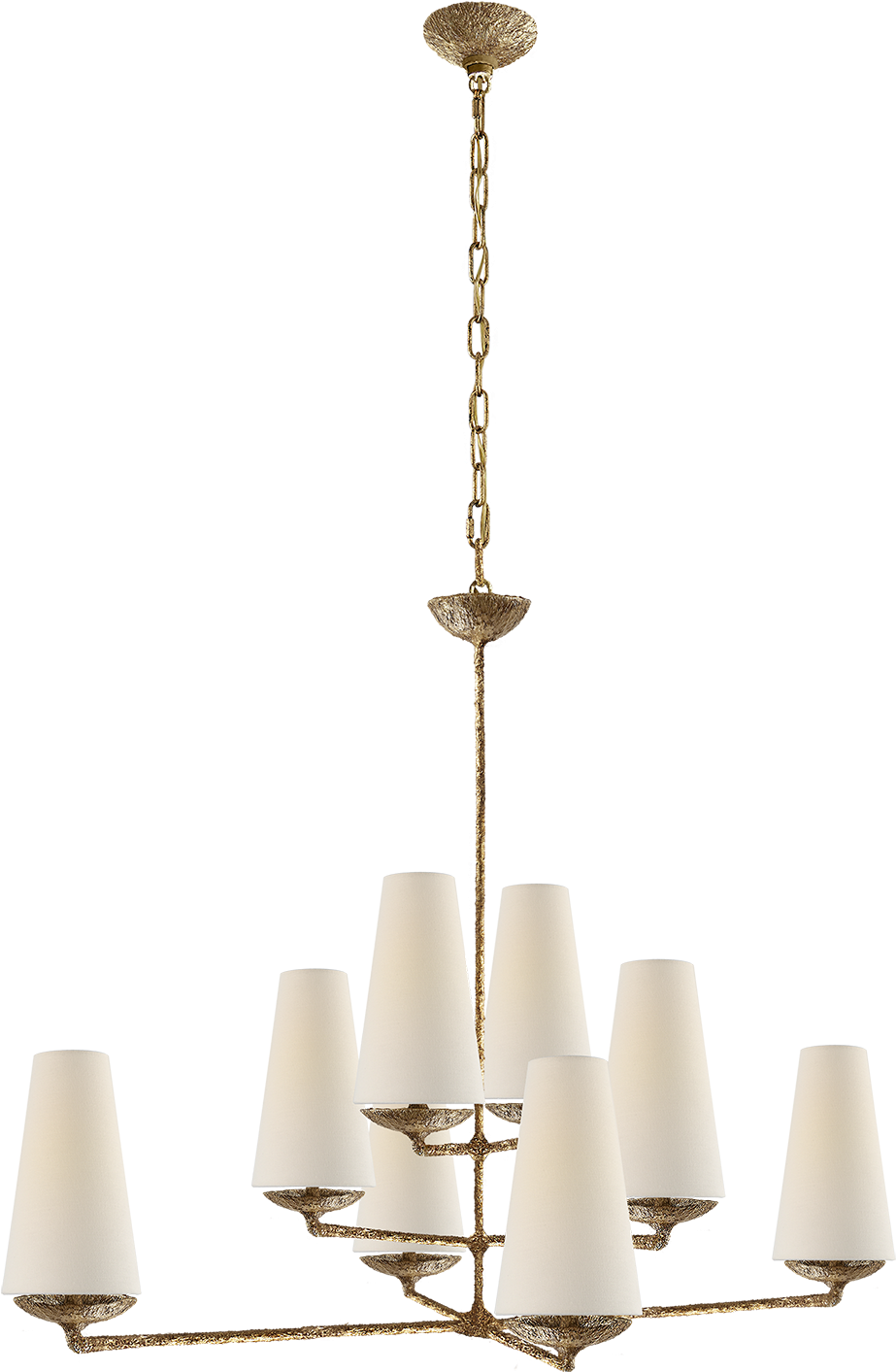 Fontaine Large Offset Chandelier - Aerin Fontaine Large Offset Chandelier Arn 5205 (1440x1440), Png Download