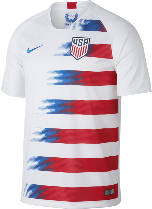 Download Nike 2018 Us Stadium Home Soccer Jersey Usa World Cup Jersey