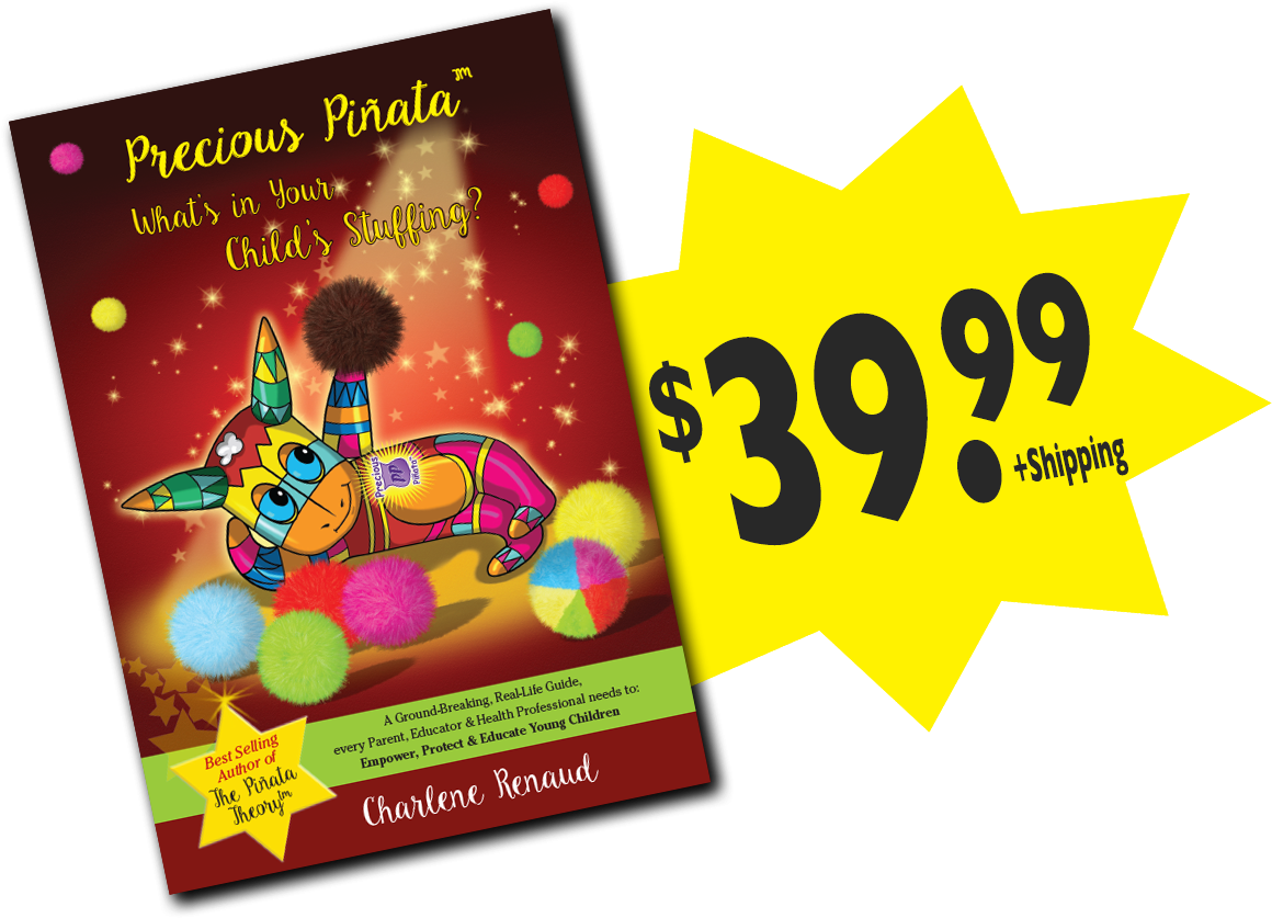 Precious Pinata Character & Book - Graphic Design (1224x907), Png Download