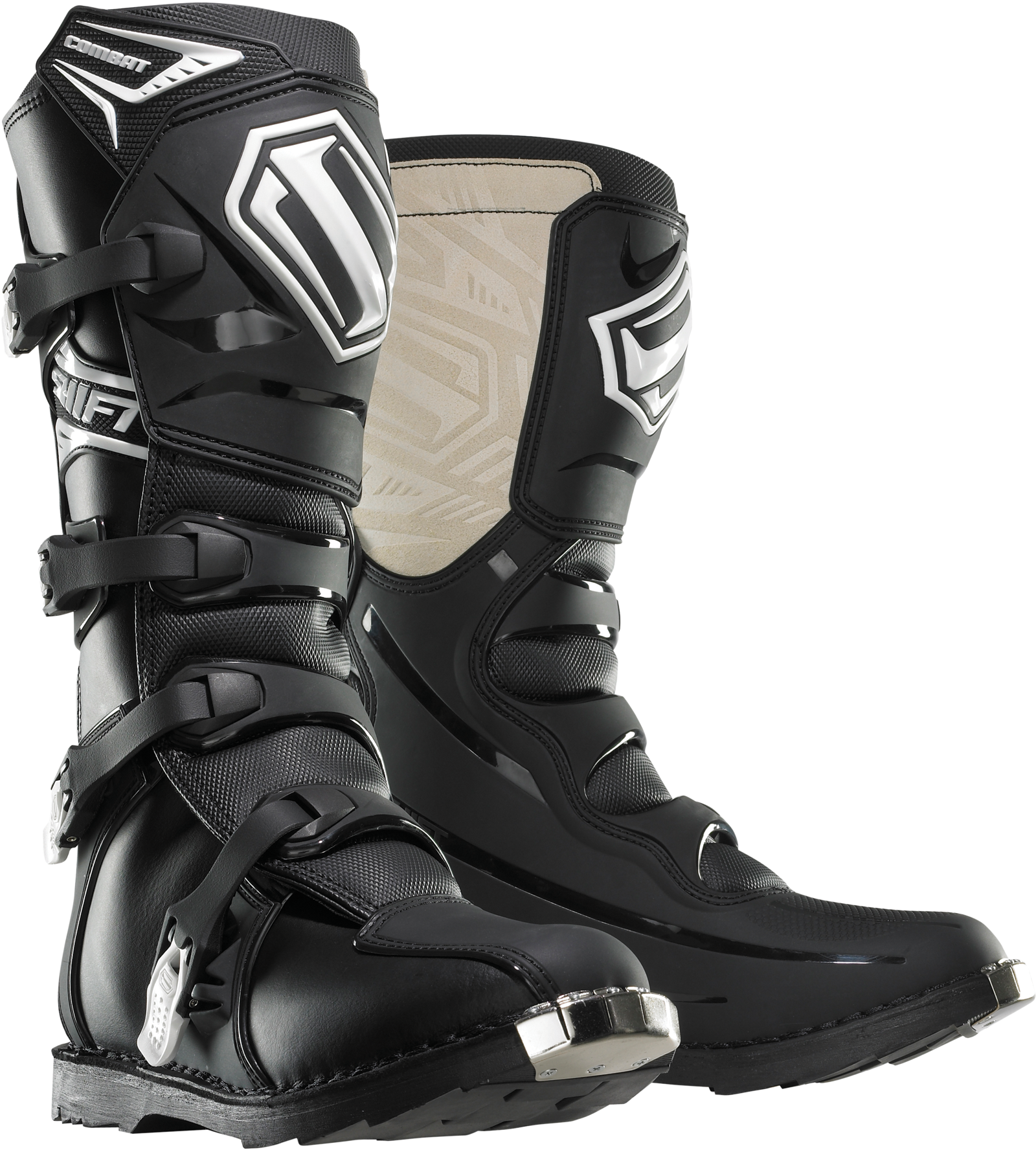 The New Shin Plates As Well As The Calf Plates Were - Shift Combat (1600x1776), Png Download
