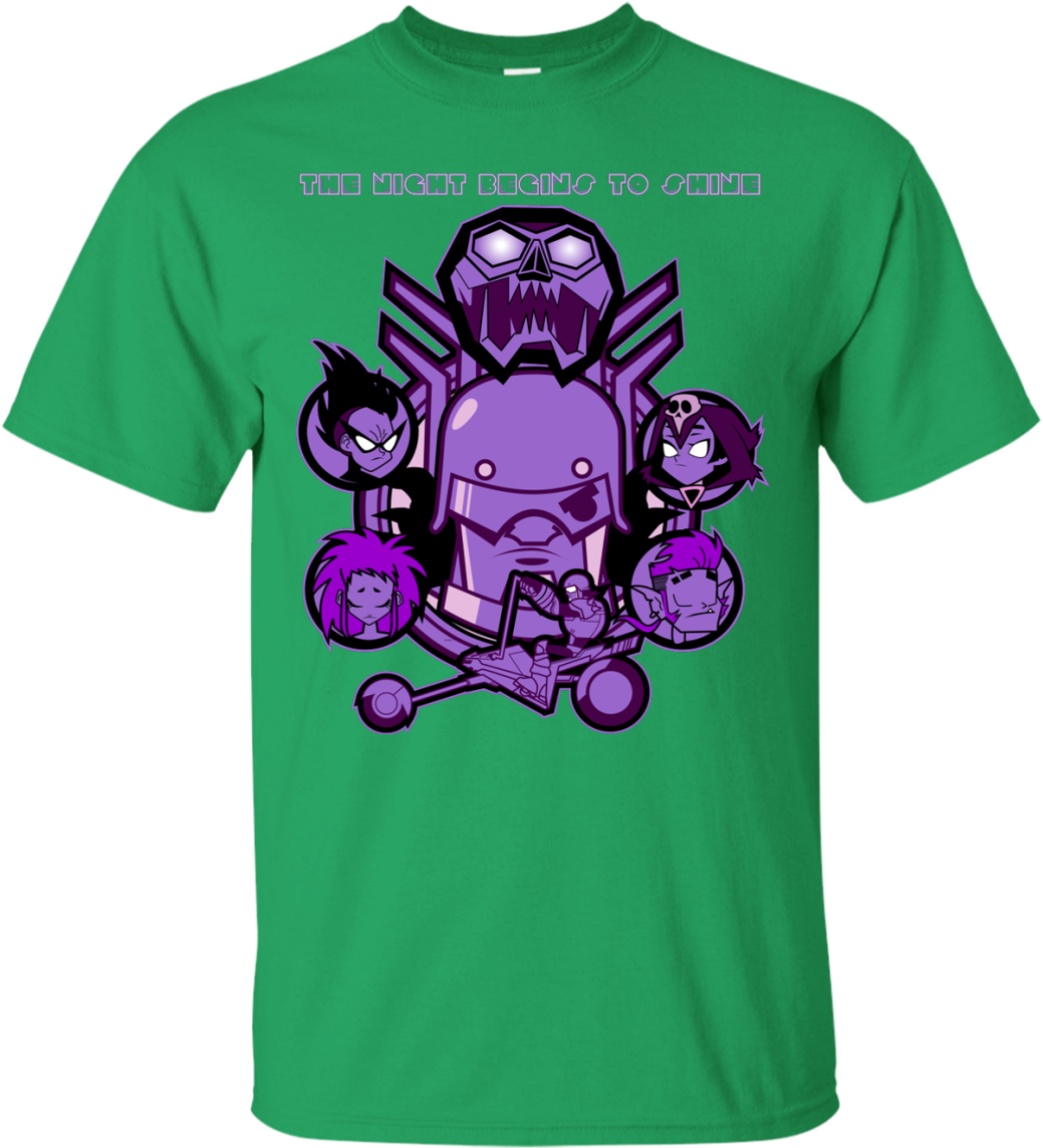 Teen Titans Go Shine T-shirt Men - Shirt (1155x1155), Png Download