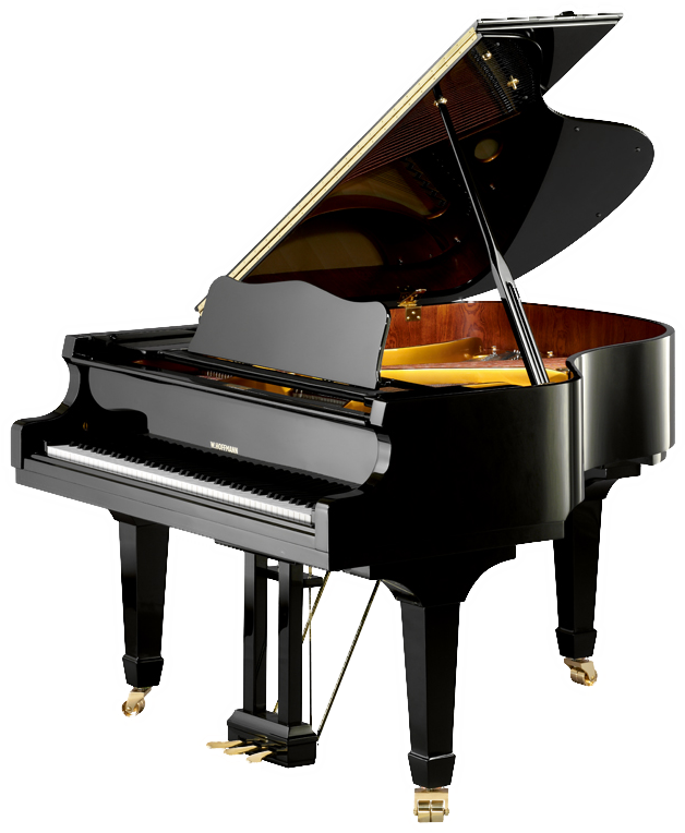 Piano Clipart Pleasant Sounds - Seiler Grand Piano 186 (850x850), Png Download