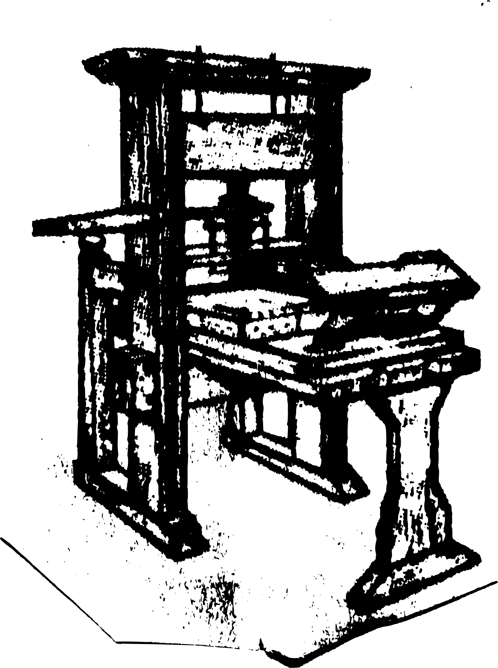 Old Big Image Png - Printing Press Png Vector (1660x2227), Png Download