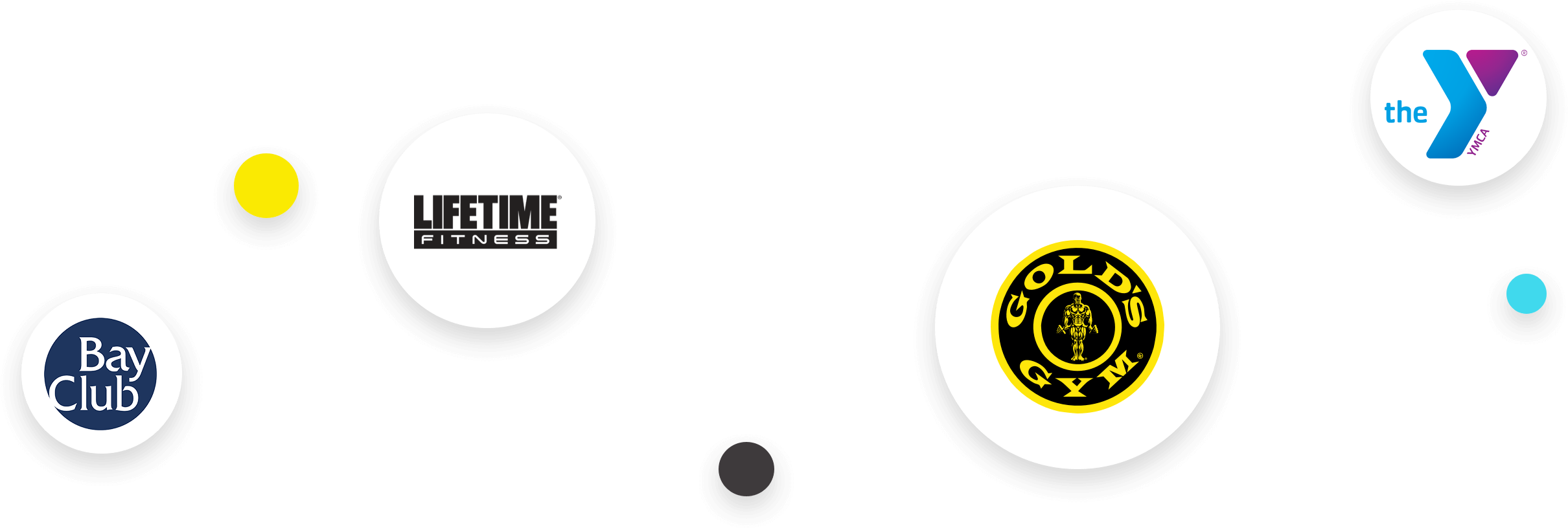 With 35 Years In The Health Club And Fitness Industry - Circle (2434x830), Png Download