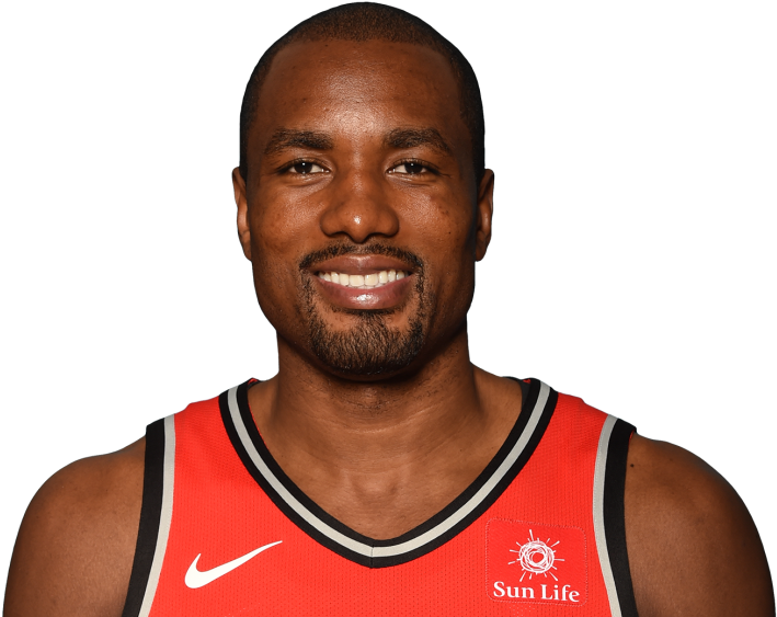 Toronto's Ibaka Ejected In 2nd Quarter At Detroit - Serge Ibaka (780x585), Png Download