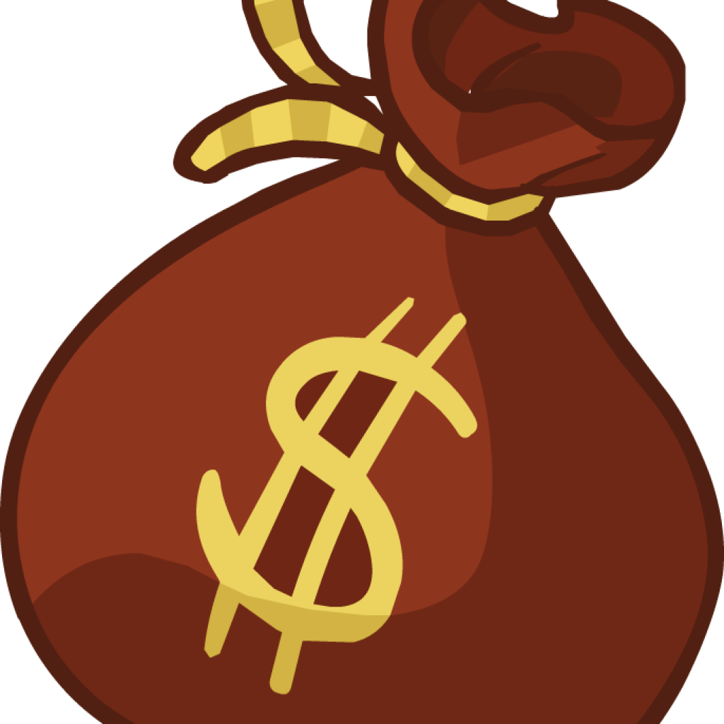 Sack Of Money Clipart Money Bag Clip Art Money Bag - Bag Of Money Clipart Png (1024x1024), Png Download