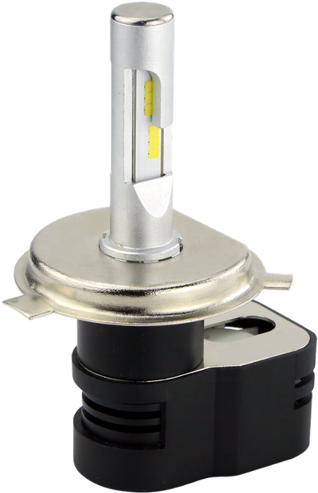 Led Headlight Small Size H4 H7 H11 9005 360 Adjustable - Rotor (1000x835), Png Download