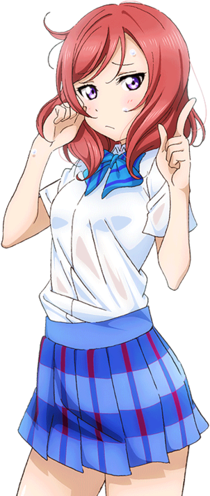 Maki Png - Maki Nishikino School Uniform Render (894x894), Png Download