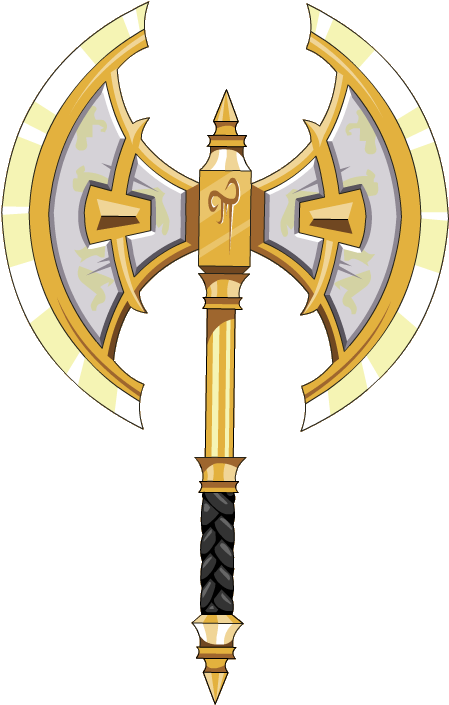 Destinyaxe - Blinding Light Of Destiny Aqw (455x711), Png Download
