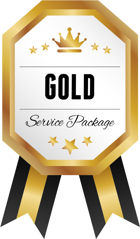- Cutting Edge Gold Packages - Illustration (727x798), Png Download