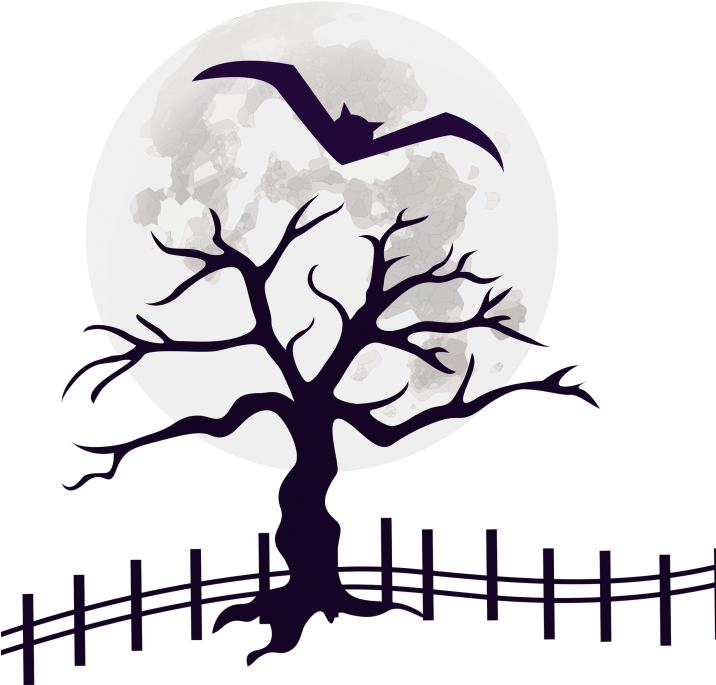 Tribal Cypress Tree Root Silhouette Tattoo (715x715), Png Download
