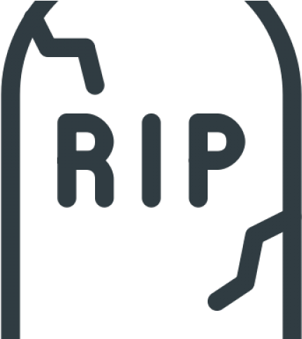Graves Clipart Rest In Peace - Rip Png (640x480), Png Download