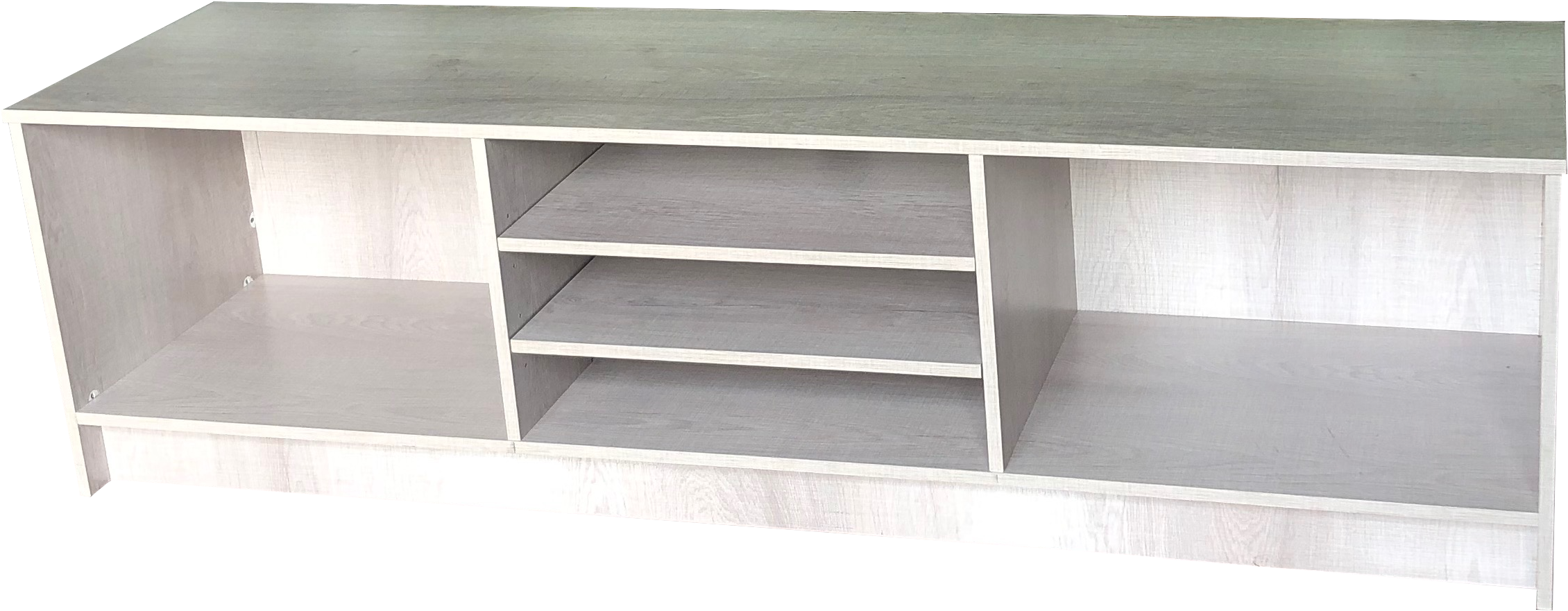 Tv Stand 1800 Standard - Shelf (2441x1112), Png Download