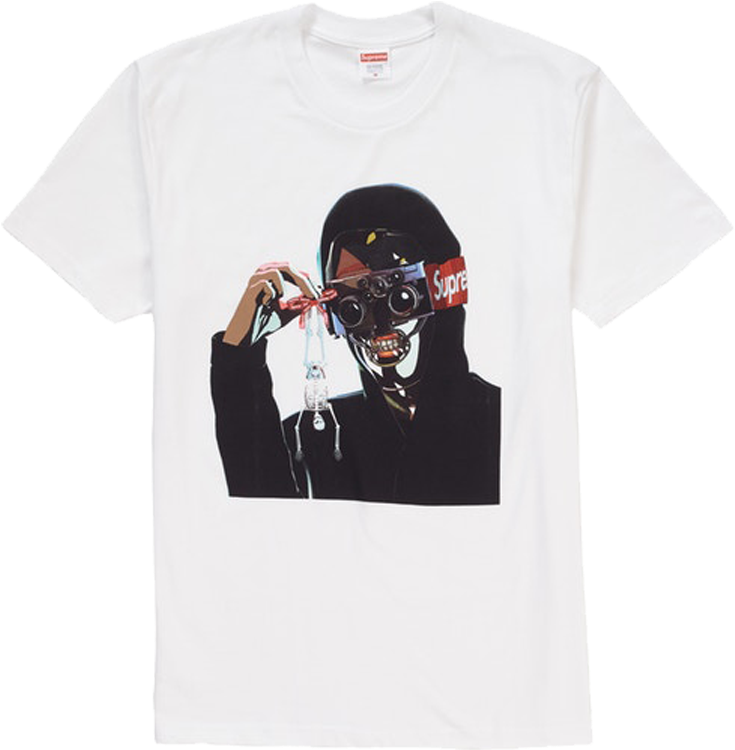 supreme creeper tee white