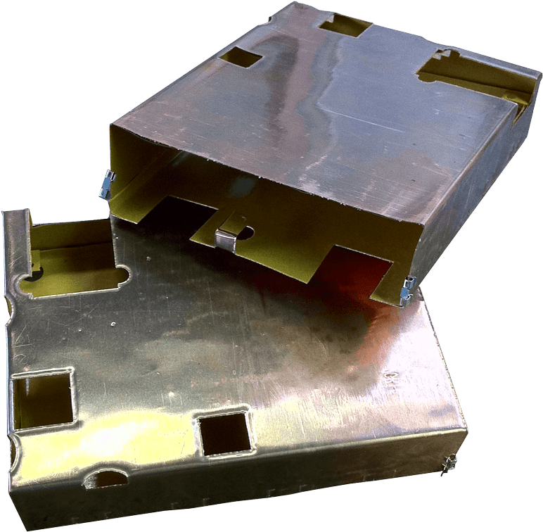 Emi Foil Forming Metal Sheet Bent Shape - Emi Foil Shield (800x792), Png Download