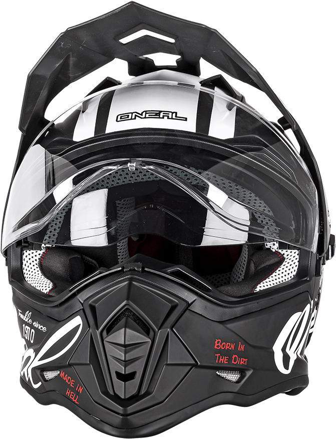 O`neal Sierra Ii Helmet Torment Black/white L - Oneal Sierra Ii Torment (1000x1000), Png Download