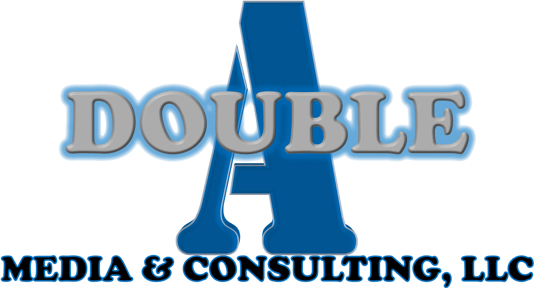 Double A Media & Consulting, Llc - Graphic Design (1437x679), Png Download