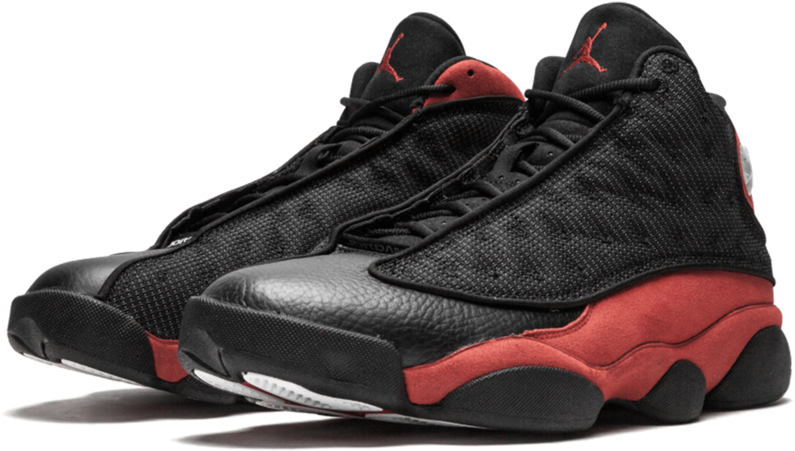 Air Jordan 13 Retro 'bred' - Jordan 13 Bred 2017 (1000x596), Png Download