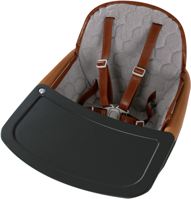 Micuna Ovo Max High Chair Black Front Tray Ohc43797 - High Chair (768x763), Png Download