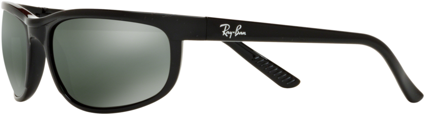 Ray Ban Rb2027 Predator 2 601/w1 - Plastic (1060x530), Png Download