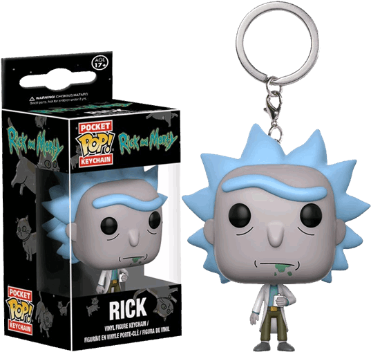 Rick And Morty - Pocket Pop Rick And Morty (600x600), Png Download