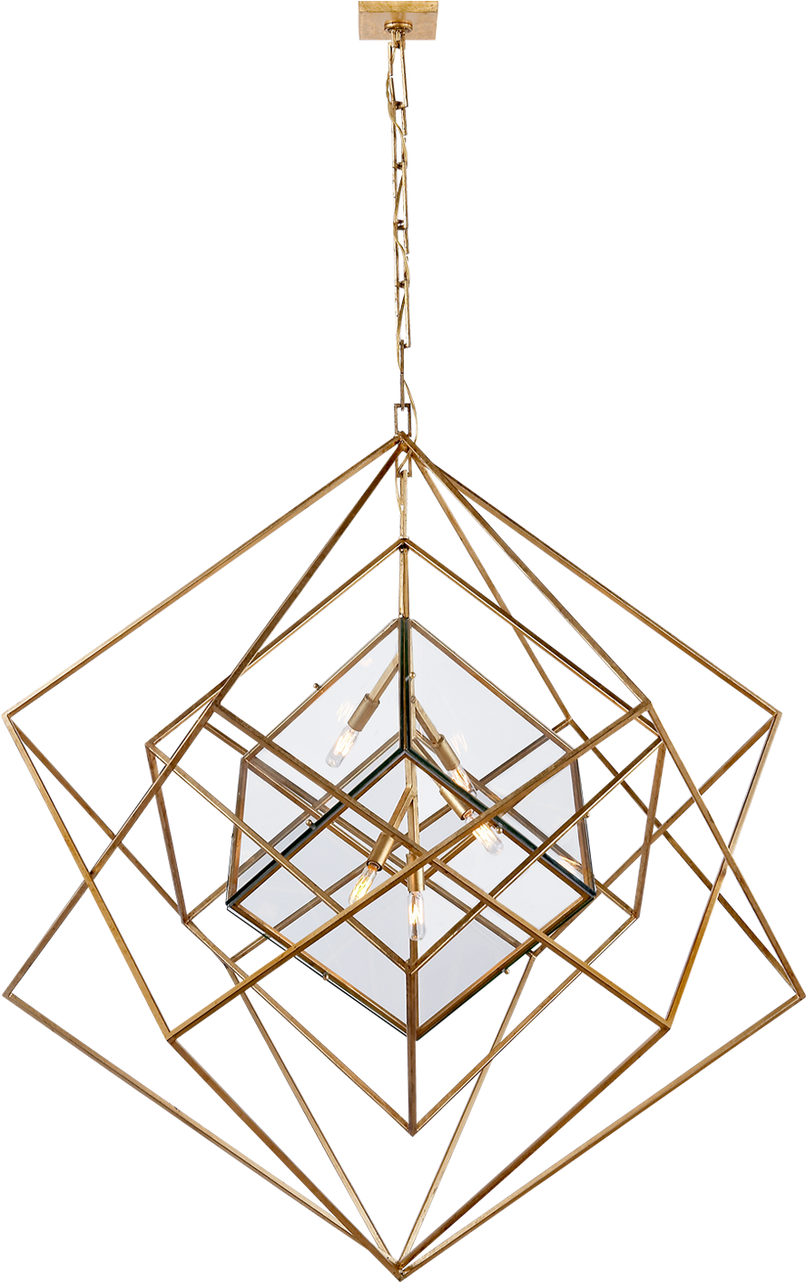 Cubist Large Chandelier - Kelly Wearstler Cubist Large Chandelier (1440x1440), Png Download