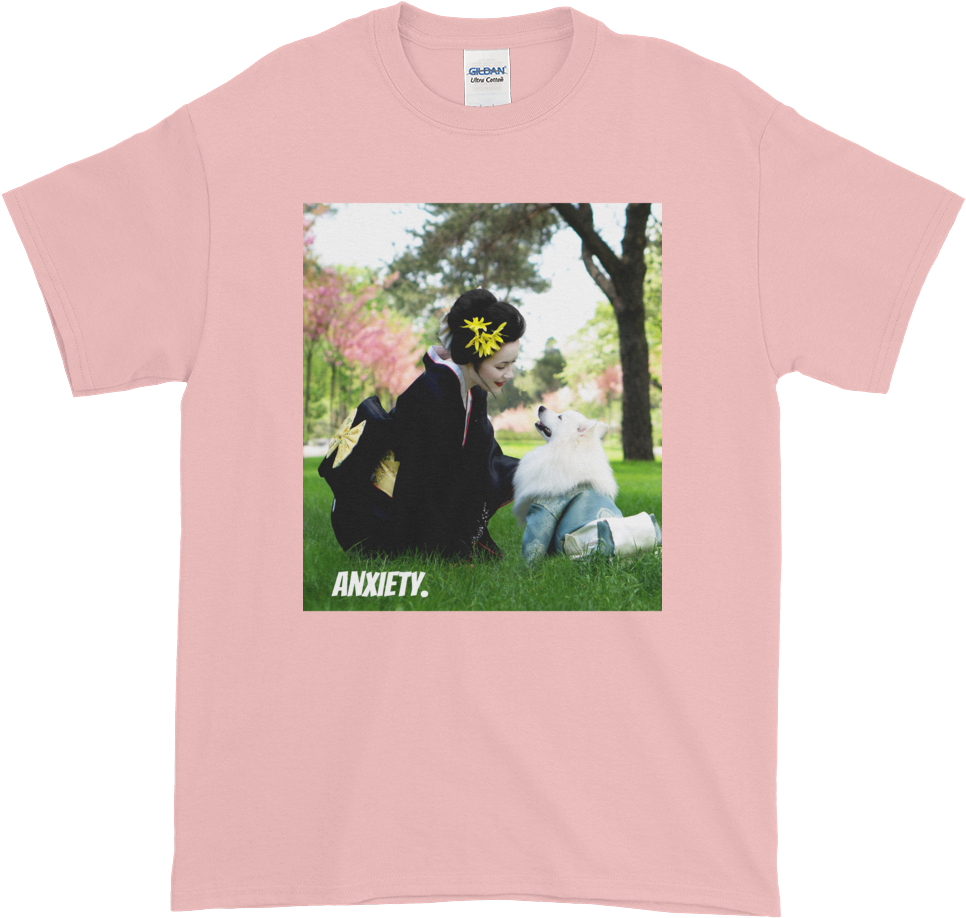 Image Of Doge Tee Pink - Chimpanzee (1000x1000), Png Download