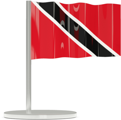 3d Flag Of Trinidad And Tobago - Trinidad And Tobago Flag Printable (640x480), Png Download