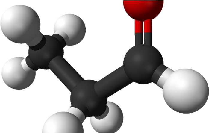 The Study Titled Global Propyl Aldehyde Market Research - Molecules Of Carboxylic 3d (788x443), Png Download