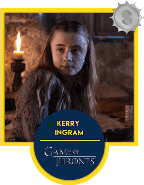 Kerry Ingram Młoda, Brytyjska Aktorka Znana Szerszej - Game Of Thrones Savage Meme (500x643), Png Download