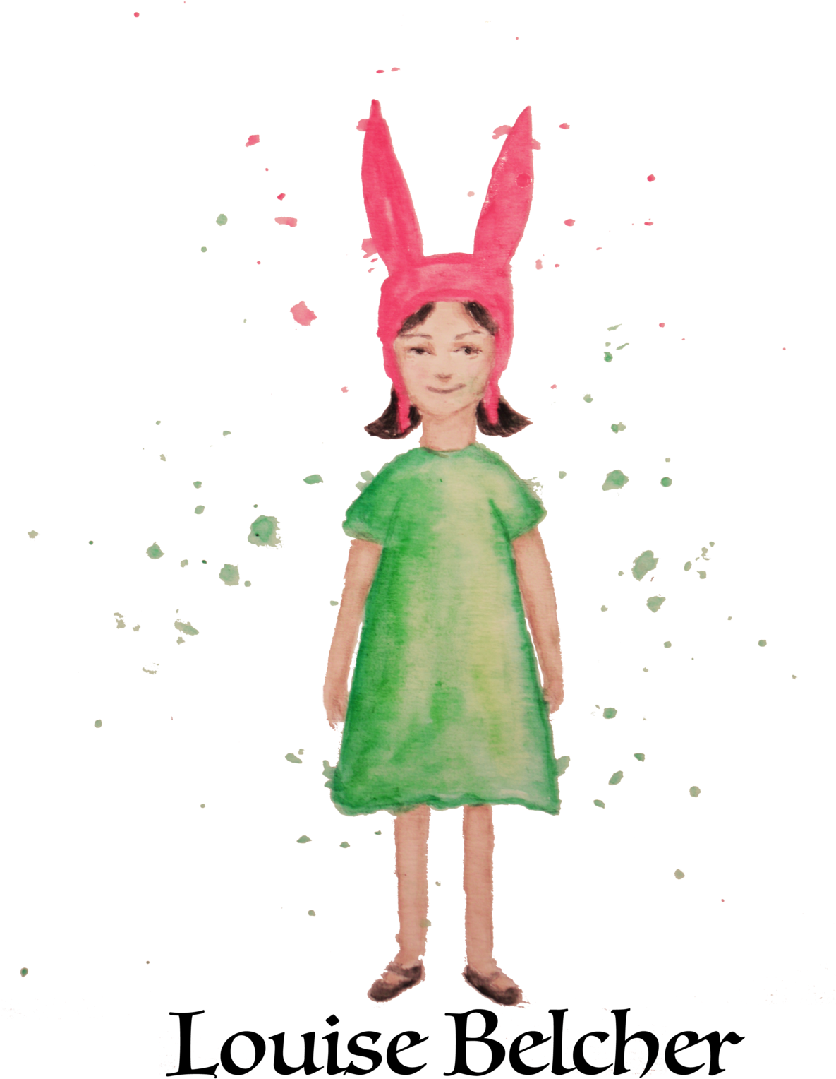 Bob's Burgers Louise Louise Belcher Art Fanart Illustration - Illustration (1280x1732), Png Download