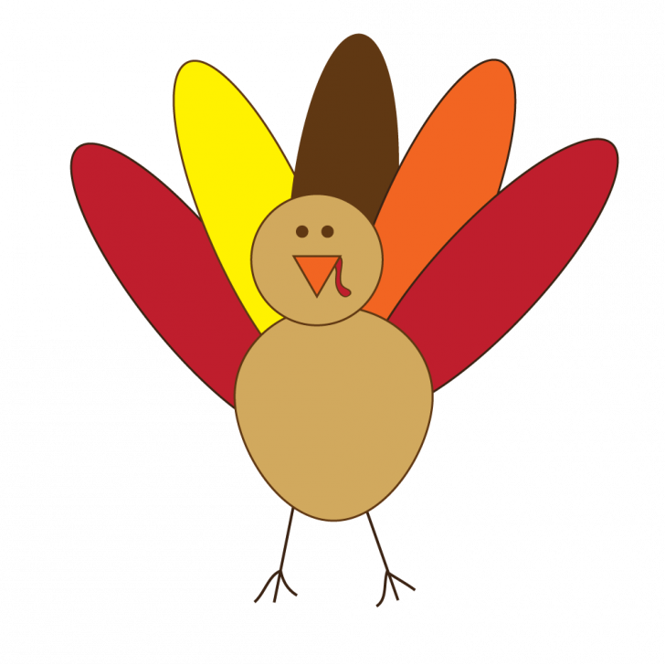 Thanksgiving Thanksgiving Clip Art - Kid Turkey (728x728), Png Download