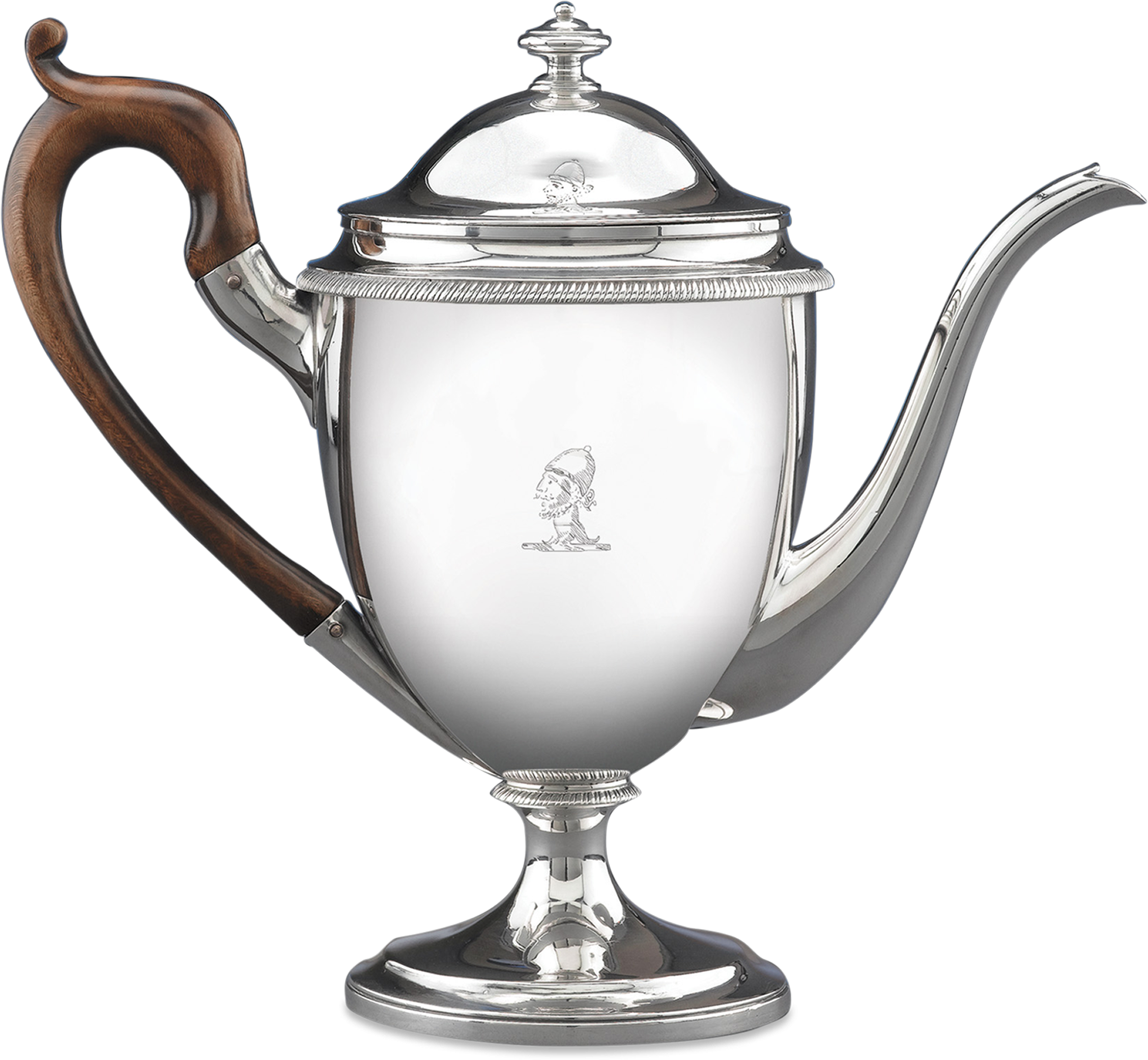 Silver Argyle Pot By Garrard - Teapot (2500x2500), Png Download