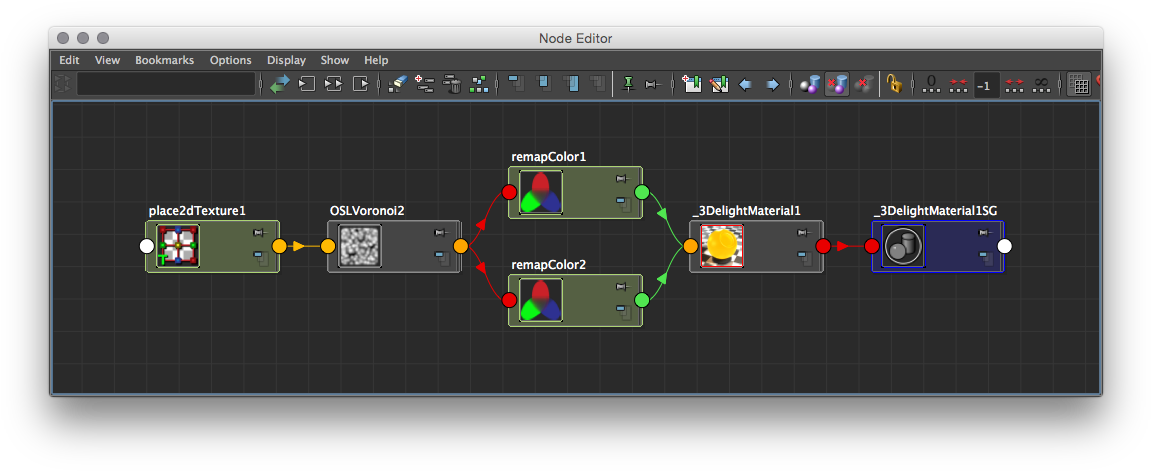 The Voronoi Node Viewed In The Node Editor (1166x482), Png Download
