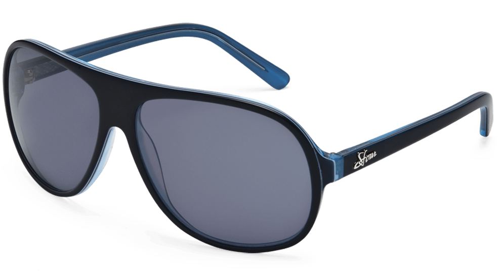S4 Optics Hansel Gloss Dark Blue Tricolor / Grey Polarized - Gucci Men Sunglasses (1000x572), Png Download
