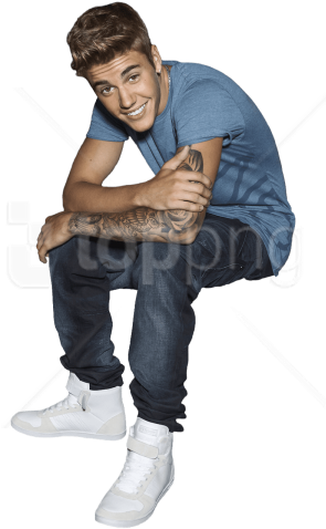 Free Png Justin Bieber Sitting Png Images Transparent - Justin Bieber Sitting (480x720), Png Download