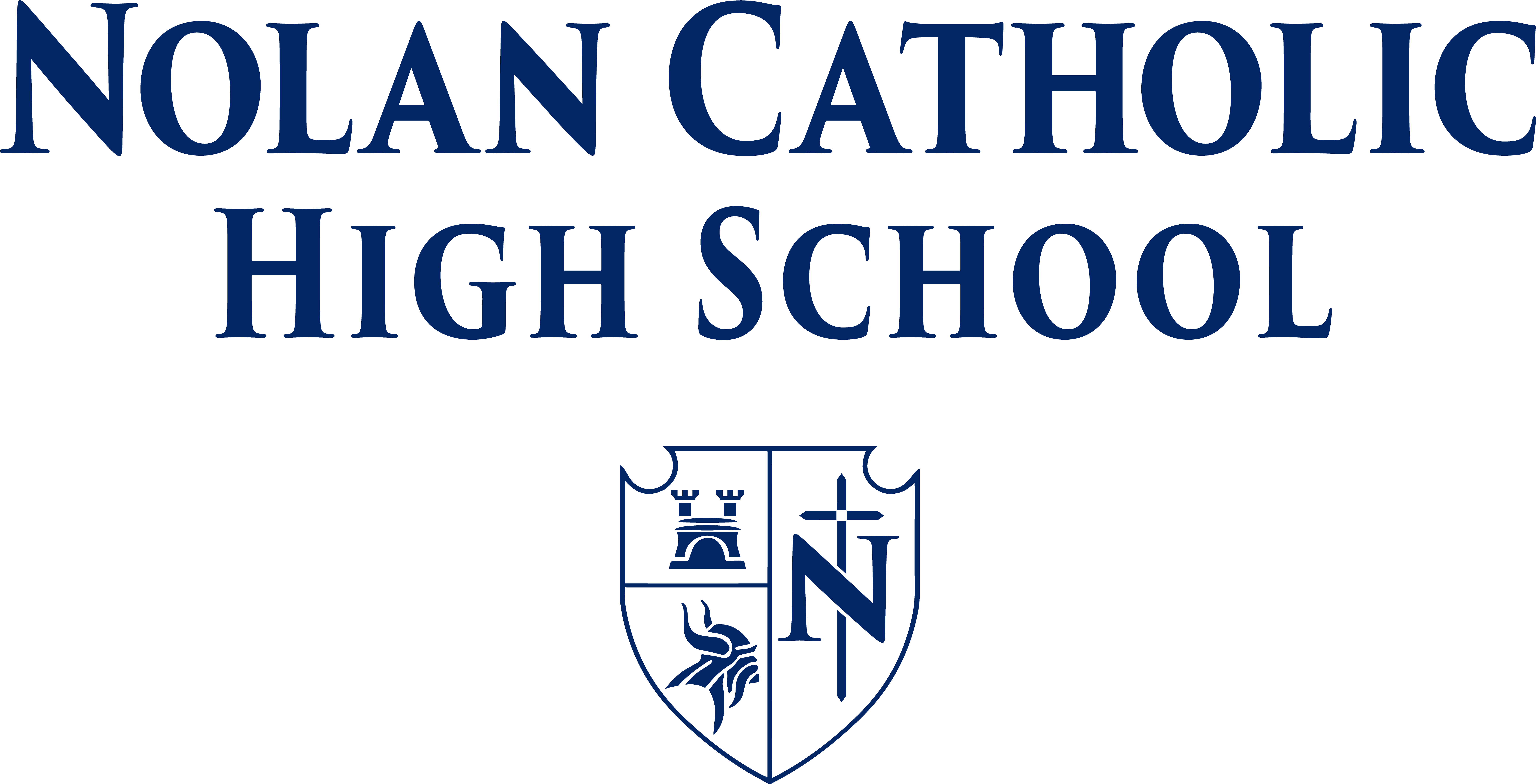 Png With Alpha - Nolan Catholic High School (8430x4381), Png Download