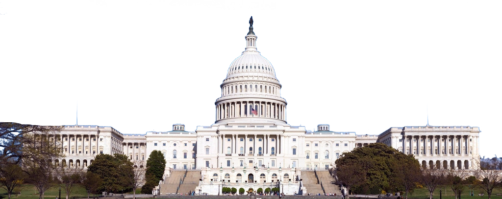 White House United States - White House With No Background (1024x407), Png Download