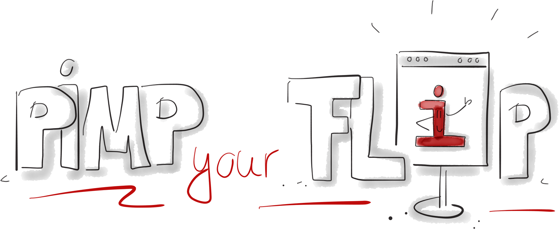 „pimp Your Flip“ The „creative“ Workshop For “wow-effect” - Drawing (2048x1536), Png Download